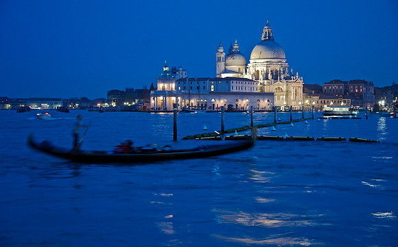 Venice at night