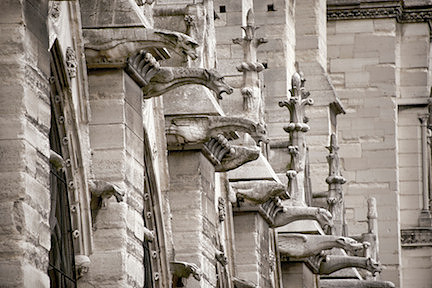 Paris, Notre Dame Detail