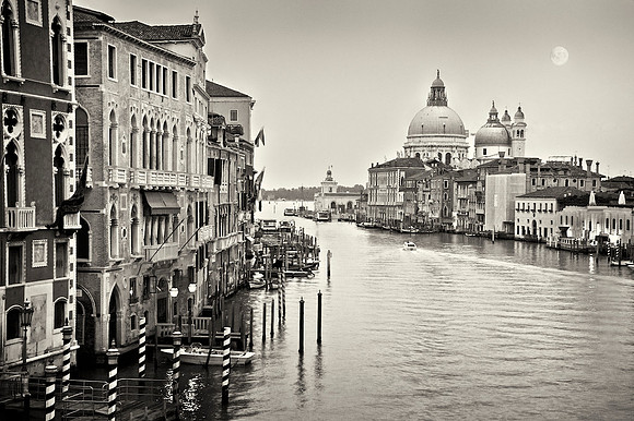 Venice View from the Bridge