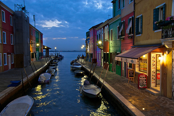 Burano Night View