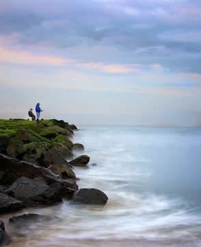Sunrise Fisherman
