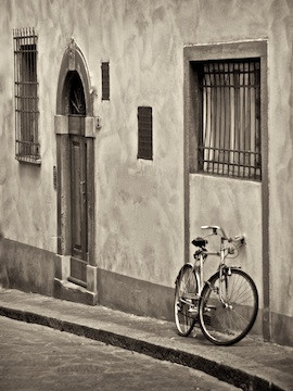 Bike and Wall